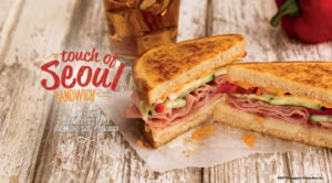 Bruegger's Taste of Seoul Sandwich