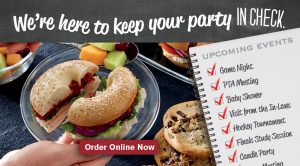 Bruegger's Catering Home Page Slider