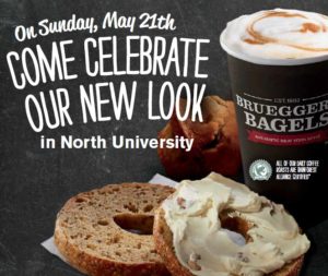 Bruegger's North Univeristy Promo