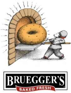 Vintage Bruegger's Bagels logo