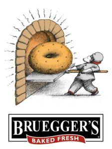 Vintage Bruegger's Bagels logo
