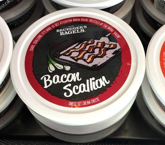 Recipes Bacon Scallion BBQ Dip Bruegger's Bagels