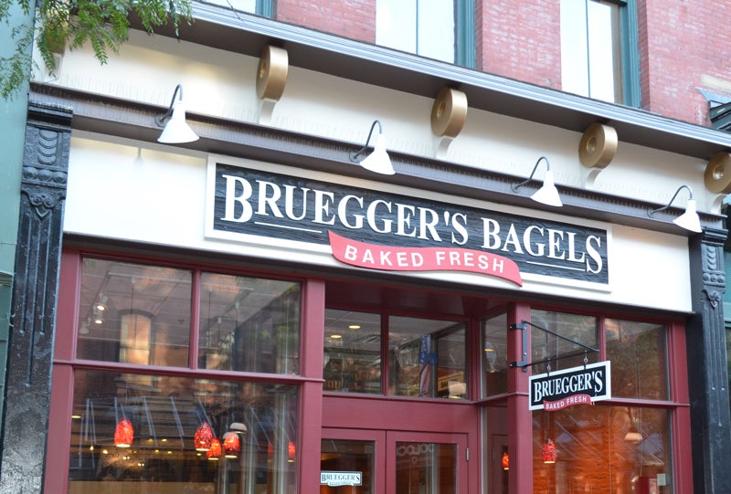 bruegger&#39;s bagels nutrition