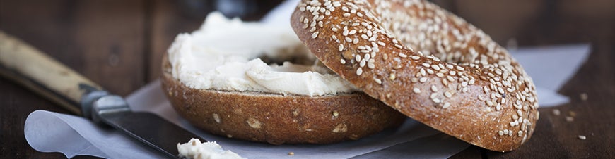 honey grain bagel