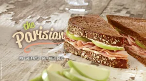 Bruegger's Parisian lunch sandwich