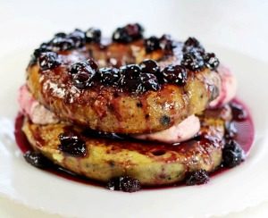 Recipe | Blueberry Bagel French Toast | Bruegger's Bagels