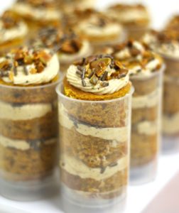 Recipe | Pumpkin Spice Cake Push Pops | Bruegger's Bagels