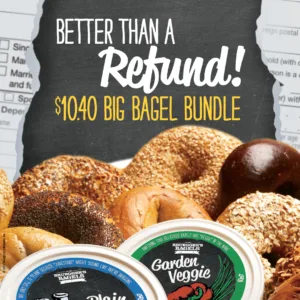 Bruegger's Tax Refund Promotion