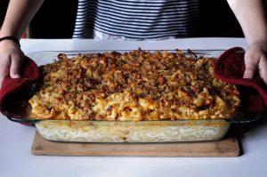 Recipe | Pretz Mex Macaroni & Cheese | Bruegger's Bagels