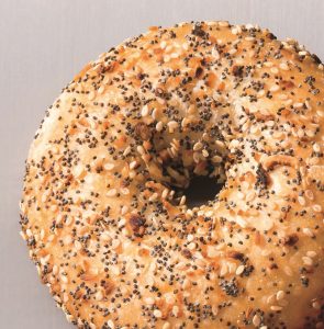 Bruegger's everything bagel