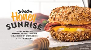 Bruegger's Sriracha Honey Sunrise