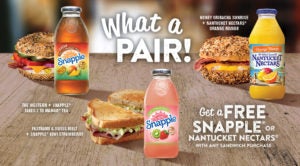 Bruegger's Free Snapple Offer