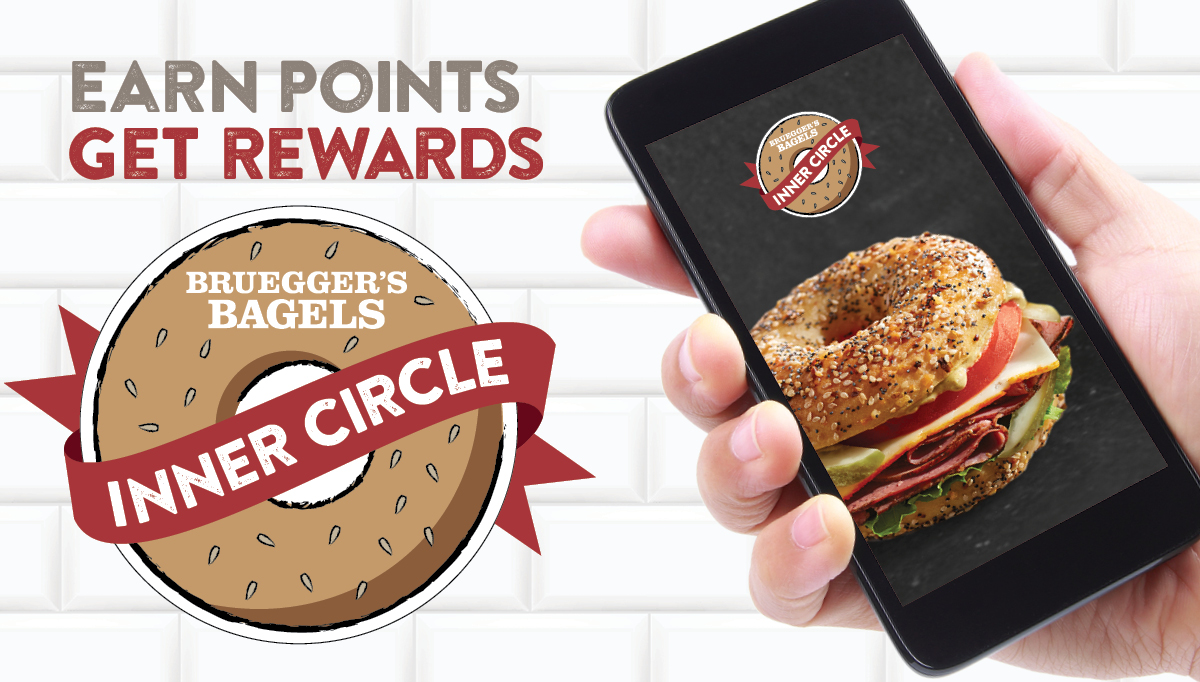 Download the Bruegger's Mobile App today!