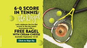 Inner Circle free bagel offer