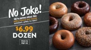 $6.99 Dozen with Rewards