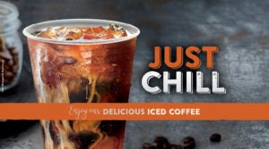 Just chill with Bruegger's Iced Coffee