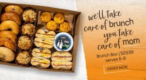 We'll Take Care of Brunch, You Take Care of Mom – Order a Brunch Box for Mother's Day