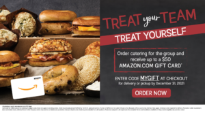 Bruegger's Catering Amazon Gift Card Promotion