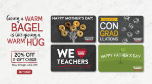 Bruegger's E-Gift Card Promotion