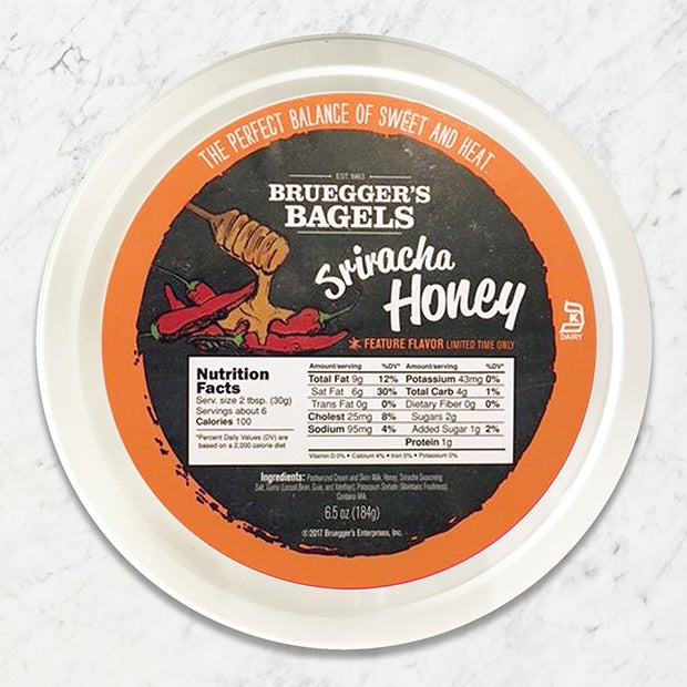 Sriracha Honey Cream Cheese