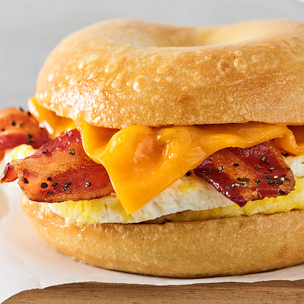 Egg, Peppered Bacon, & Cheese Classic Egg Sandwich
