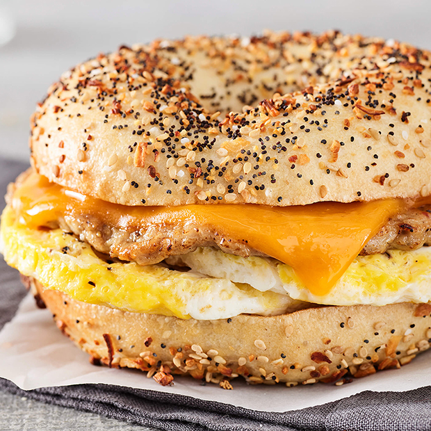 Egg, Sausage & Cheese Classic Egg Sandwich