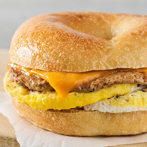 Egg, Turkey Sausage & Cheese Classic Egg Sandwich