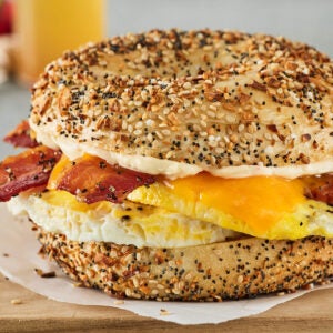 Sriracha Honey Sunrise Signature Egg Sandwich