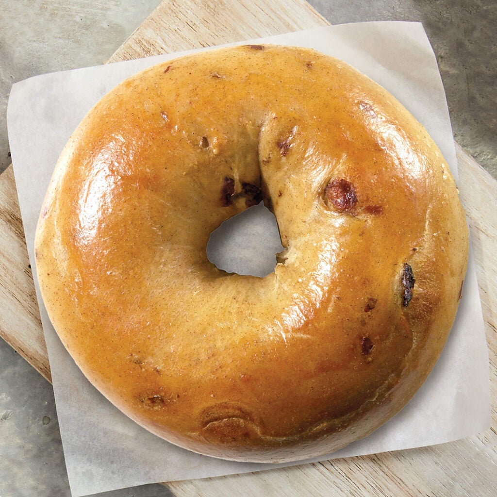 Classic Cinnamon Raisin Bagel