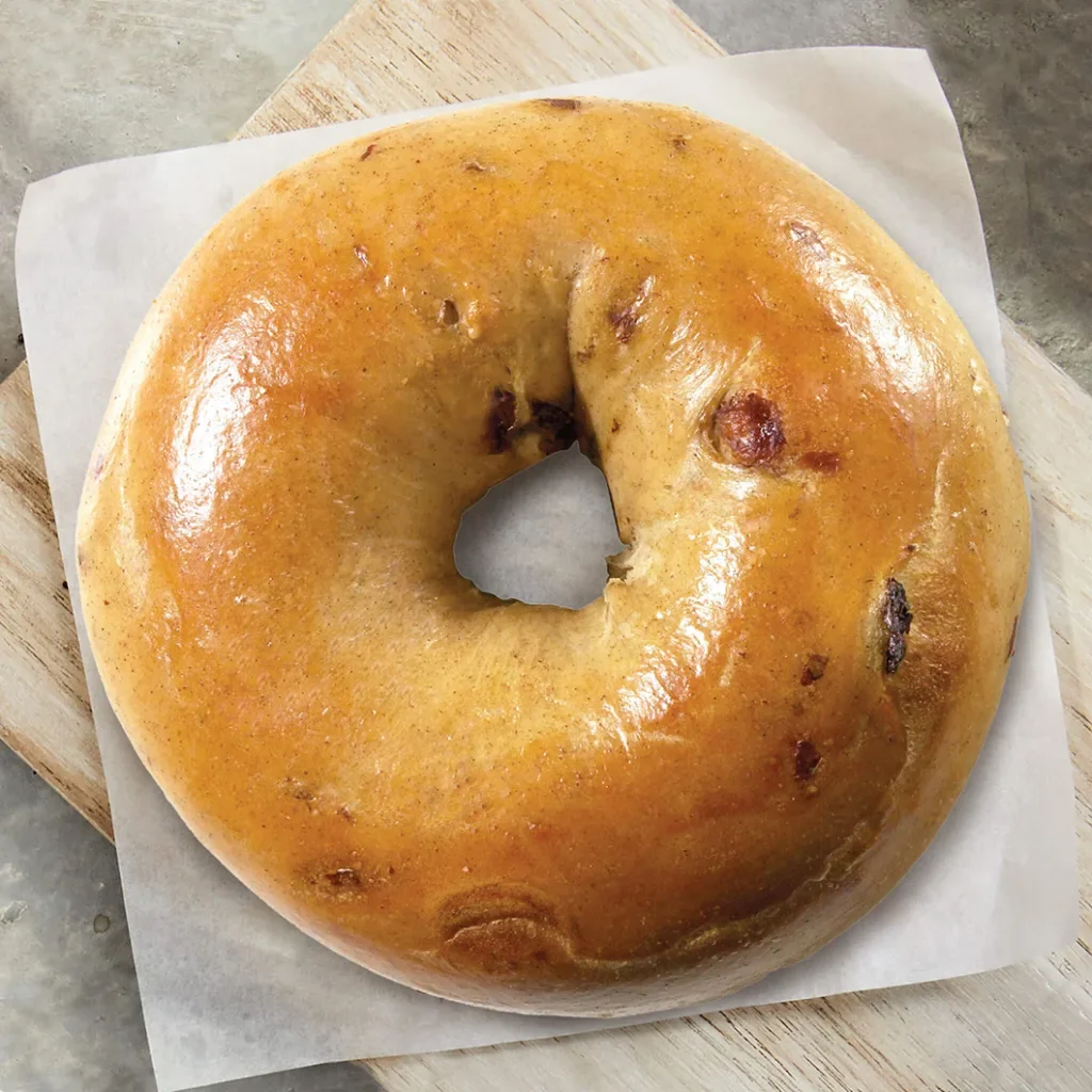 Classic Cinnamon Raisin Bagel