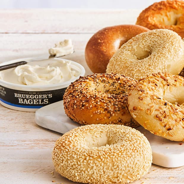 Bruegger's Bagels And Cream Cheese