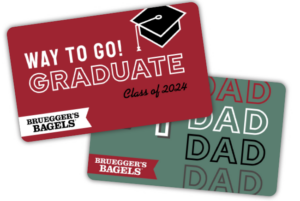 Grad Dad Gift card Promotion on Homepage