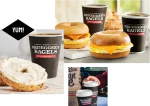 Brueggers Promo Collage Get It Hot Image