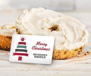 Brueggers Holiday Gift Card Deal Image